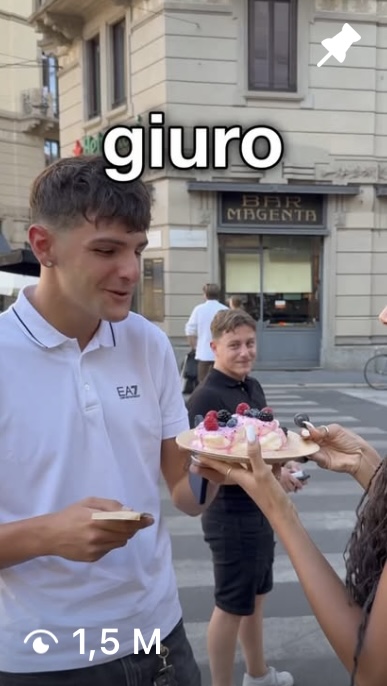 Floof Milano viral video — 1.5M views